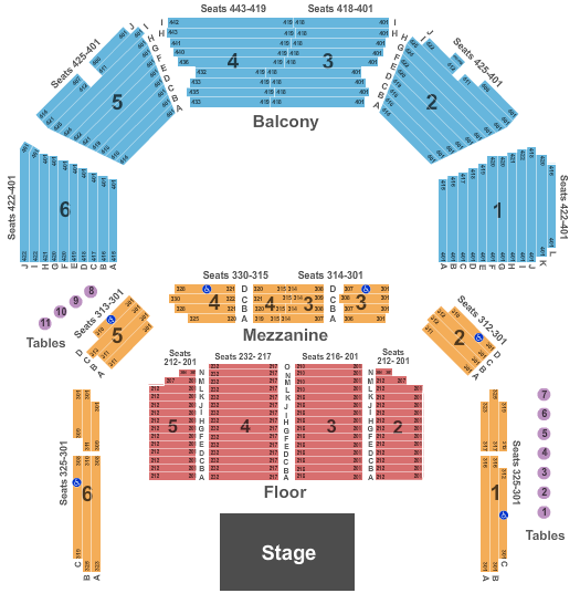 ACL Live At The Moody Theater Matt Rife Seating Chart